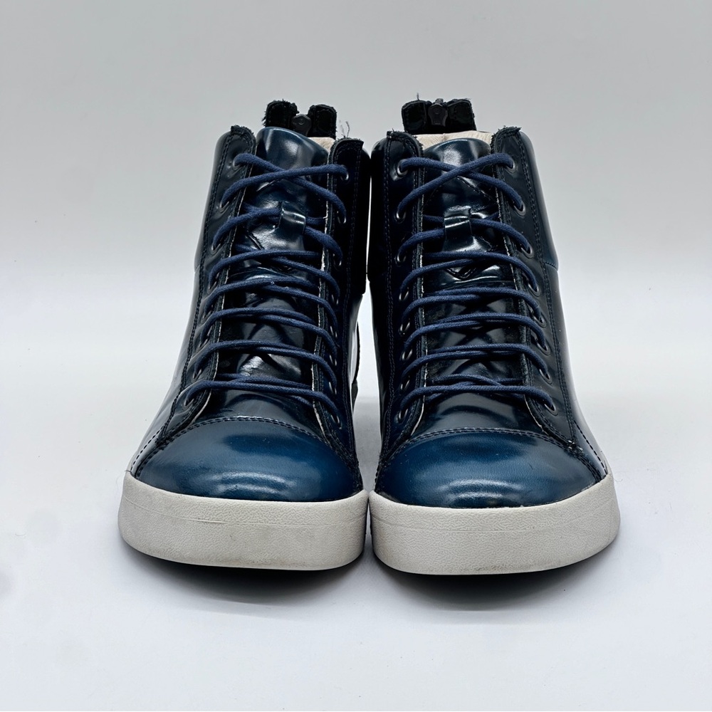 Diesel Diamond Hi-Top Leather Shoes. Size 12 - Picture 2 of 10